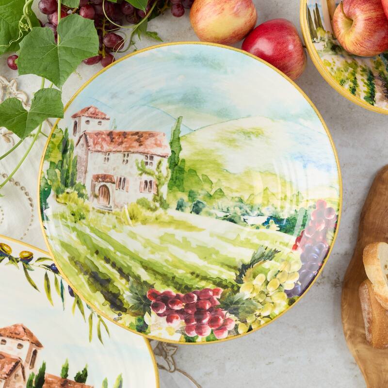 Certified International Tuscany Pasta Bowl 13" x 3.25",108 oz. - 13'' W x 13'' D x 3.25'' H