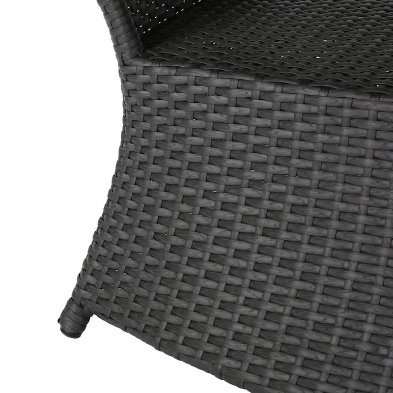 Pacific Outdoor 3-piece Wicker Chaise Lounge Set by Christopher Knight Home