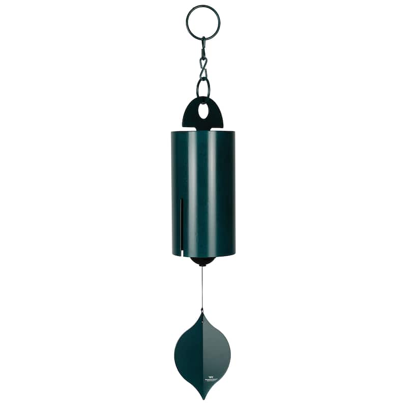 40 in. Woodstock Heroic Windbell Wind Chime - Silver