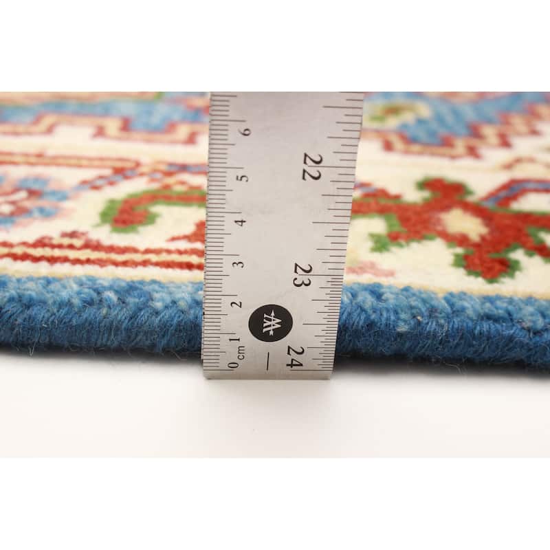 ECARPETGALLERY Hand-knotted Serapi Heritage Blue Wool Rug - 2'6 x 9'7
