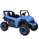 preview thumbnail 56 of 93, 24V 4WD Kids Electric UTV Ride-On Car, Dual Seat with Remote Control, Easy-Drag System, Soft Brake & Spring Suspension
