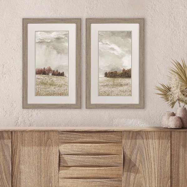 slide 2 of 4, Paragon Approaching Storm Framed Art - Set of 2 2-piece Set