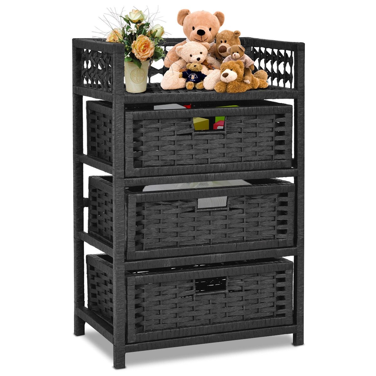 toy basket storage unit