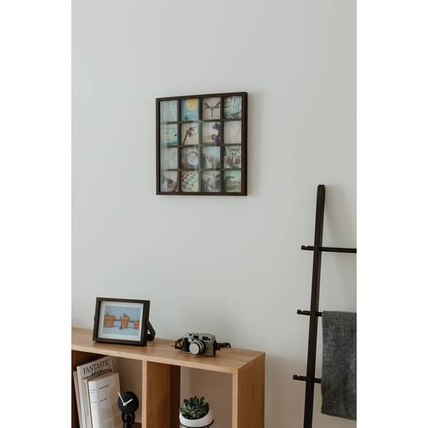 Umbra Gridart Photo Display Frame Overstock 10614125 Free shipping on orders over $35.00 umbra gridart picture frame inspired by old fashioned factory gridart can create an instantaneous, personalized collage, displaying 16 individual 4 x 4 inch (10 x 10. umbra gridart photo display frame