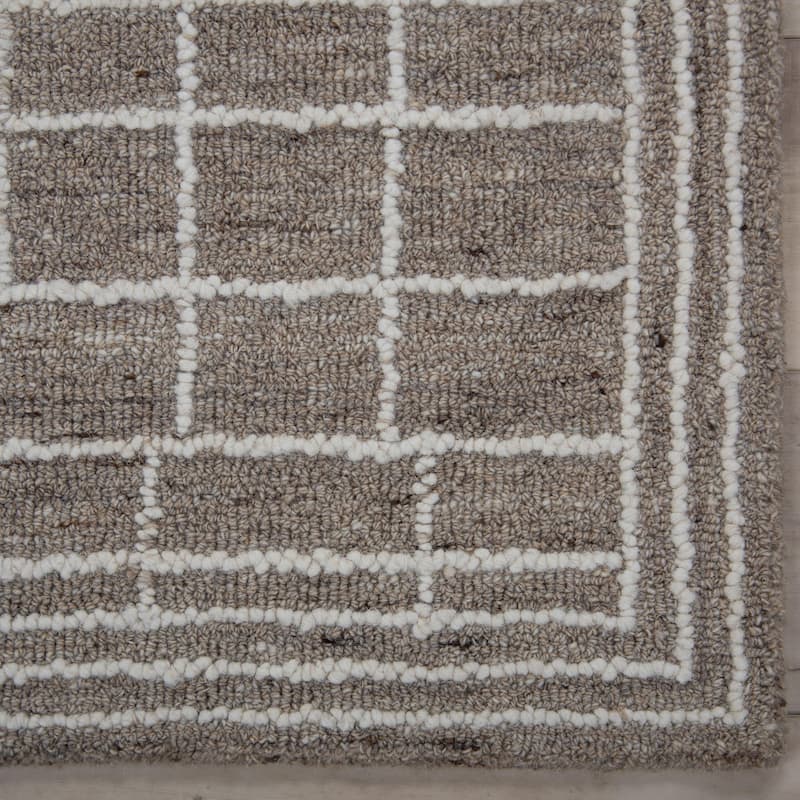Alora Decor Lofton Geometric Contemporary Wool Rug