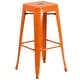 preview thumbnail 25 of 42, Backless Metal Indoor/Outdoor Square Barstool (Set of 4)