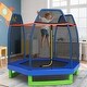 preview thumbnail 35 of 48, Costway 7FT Kids Trampoline Outdoor Indoor Recreational Bounce Jumper
