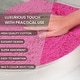 preview thumbnail 49 of 189, Home Weavers Waterford Collection Cotton Toilet Lid Rug | Elastic Fit | Fit Most Standard Toilet Lid | 18"x18"