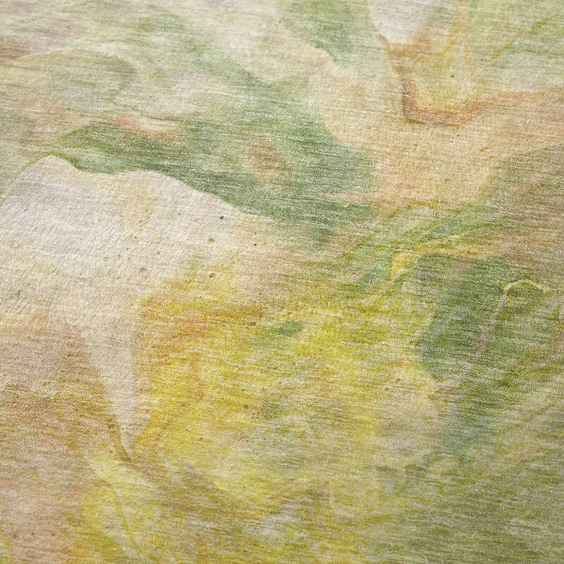 Premium Machine Washable Abstract Watercolor Sherpa Throw Blanket
