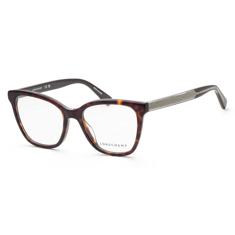 Longchamp Women's 53mm Tortoise Opticals LO2689-240