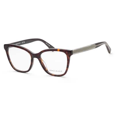 Longchamp Women's 53mm Tortoise Opticals LO2689-240