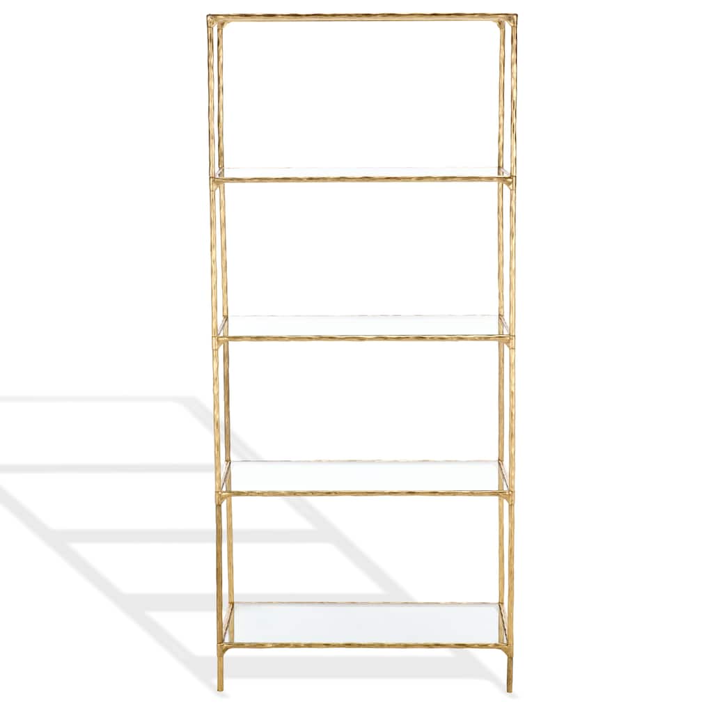 SAFAVIEH Couture Jessa Forged Metal Bookshelf - 32"W x 16"D x 72"H
