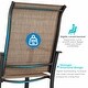 preview thumbnail 5 of 30, Outdoor 5/7-Piece Textilene Dining Set, Powder-coated Iron Frame