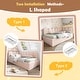 preview thumbnail 15 of 23, Twin Size Velvet Upholstered Daybed with Hydraulic Storage, Metal Slatted Frame & Interchangeable Side Panels