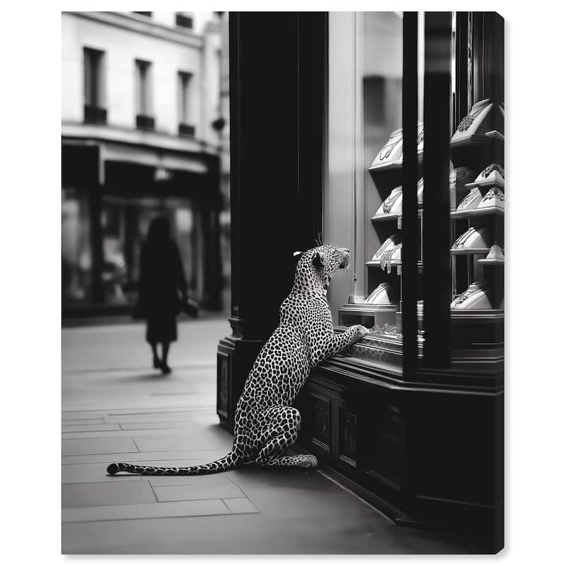 Jewels and Jaws Canvas by Art Remedy, Gallery Wrapped - 20" x 24"