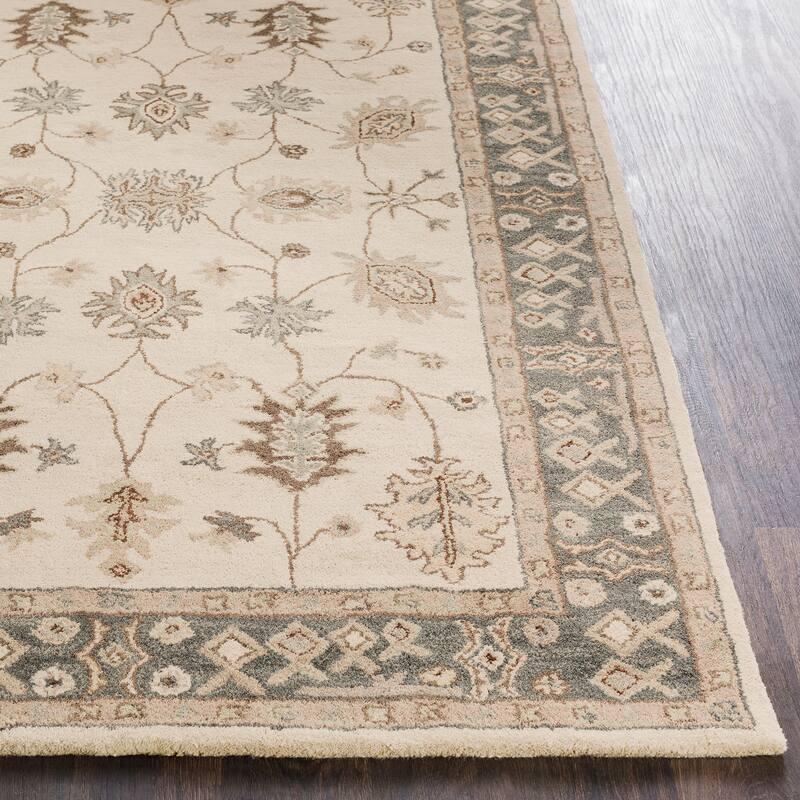 Copper Grove Harrat Hand-Tufted Bordered Wool Rug