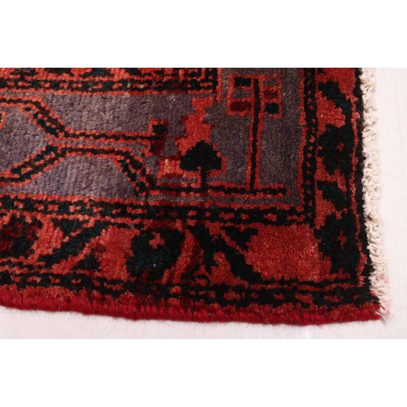 ECARPETGALLERY Hand-knotted Andelz Grey Wool Rug - 3'3 x 8'3