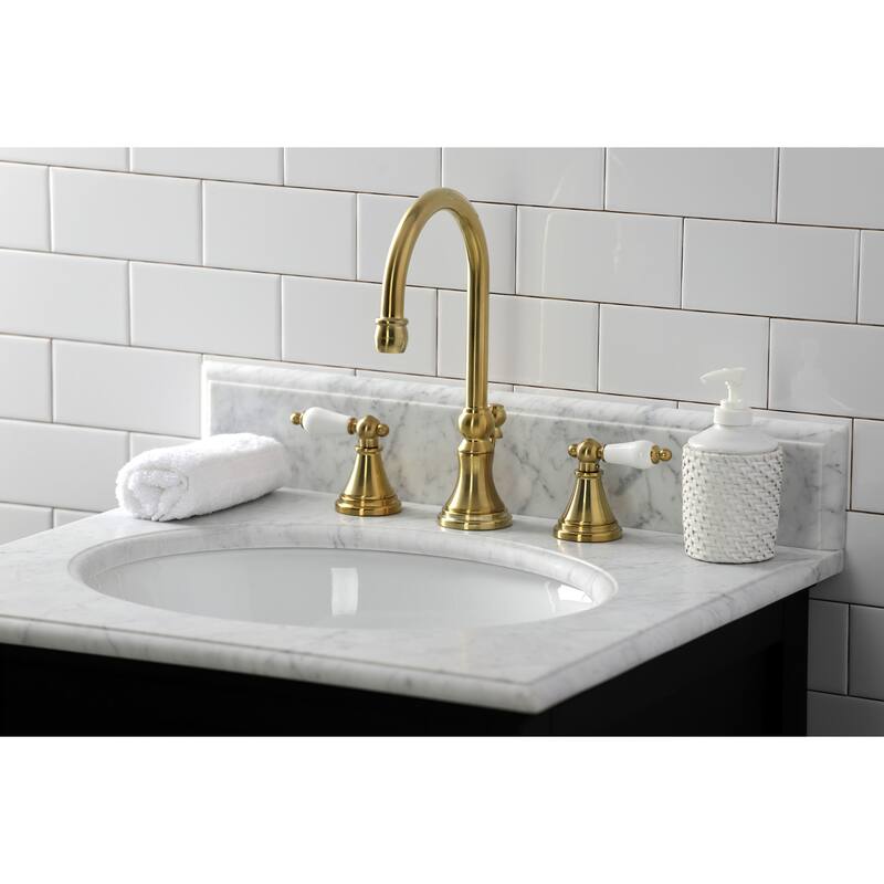 Kingston Brass Governor 8 in. Widespread Bathroom Faucet