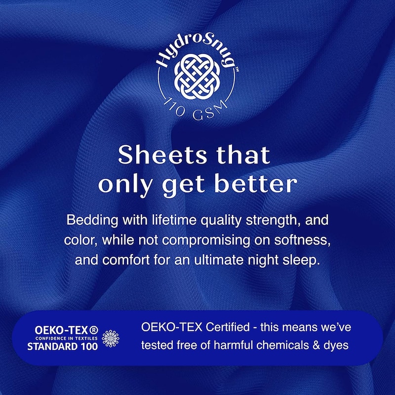 Empyrean Bedding Ultra Soft Microfiber 3 Piece Bed Sheet Set - Extra Deep Pocket Fitted Sheet with 2 Pillowcases