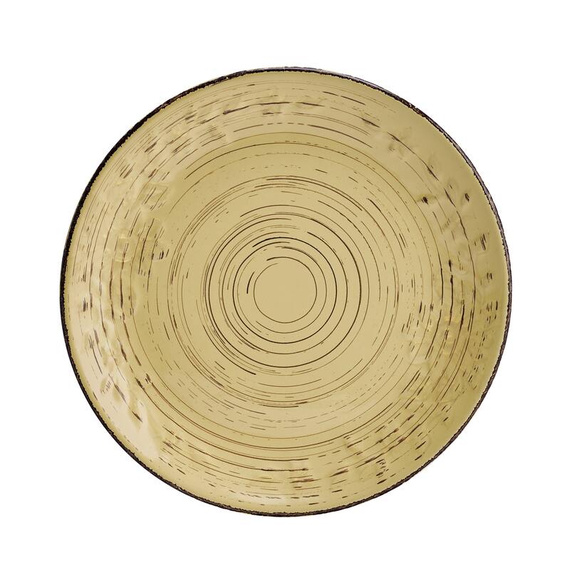 Pfaltzgraff Trellis Sunflower 12-Piece Dinnerware Set, Service for 4