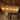 48" Gold Crystal Chandelier 8-Light Rectangle Chandelier with Amber Glass Large Drum Hanging Light Fixture for Kitchen Island