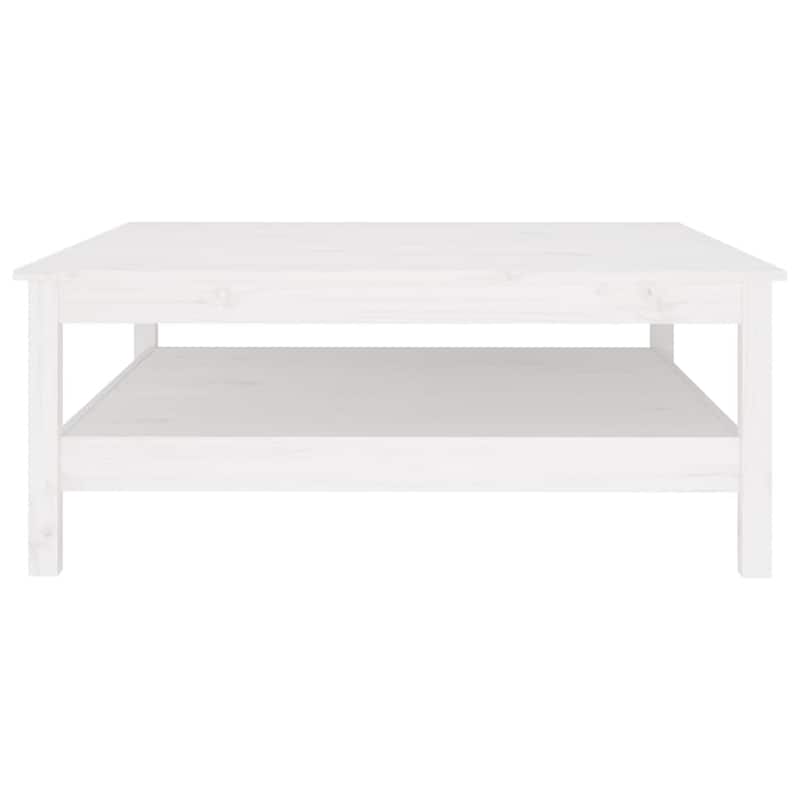 vidaXL Coffee Table Solid Pine Wood
