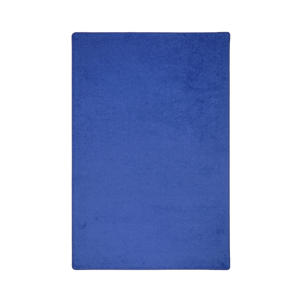 2'x7' area rug in Royal Blue - durable soft decorative rug for home, living room & bedroom - 9'3" x 12'3"