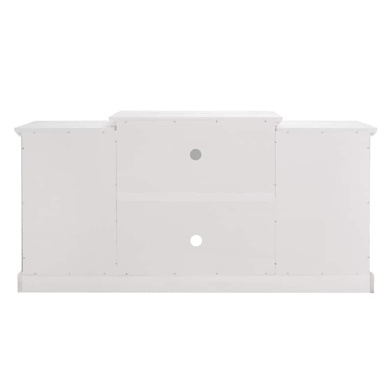 65.75"Multifunctional Modern Storage Cabinet - Convertible TV Stand/Sideboard with Adjustable Shelves