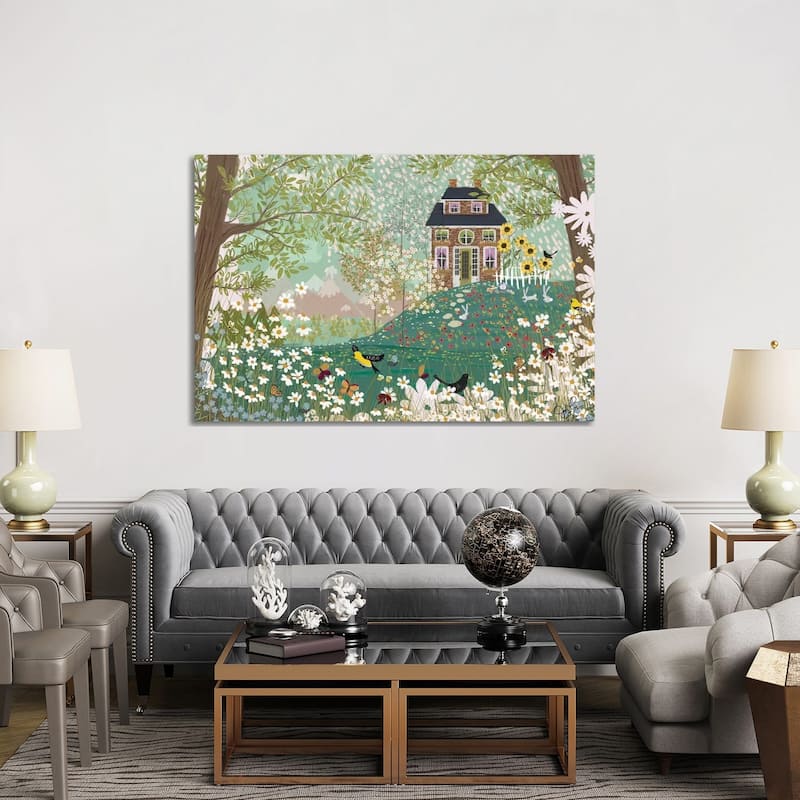iCanvas "Garden Dream" by Joy Laforme Canvas Print