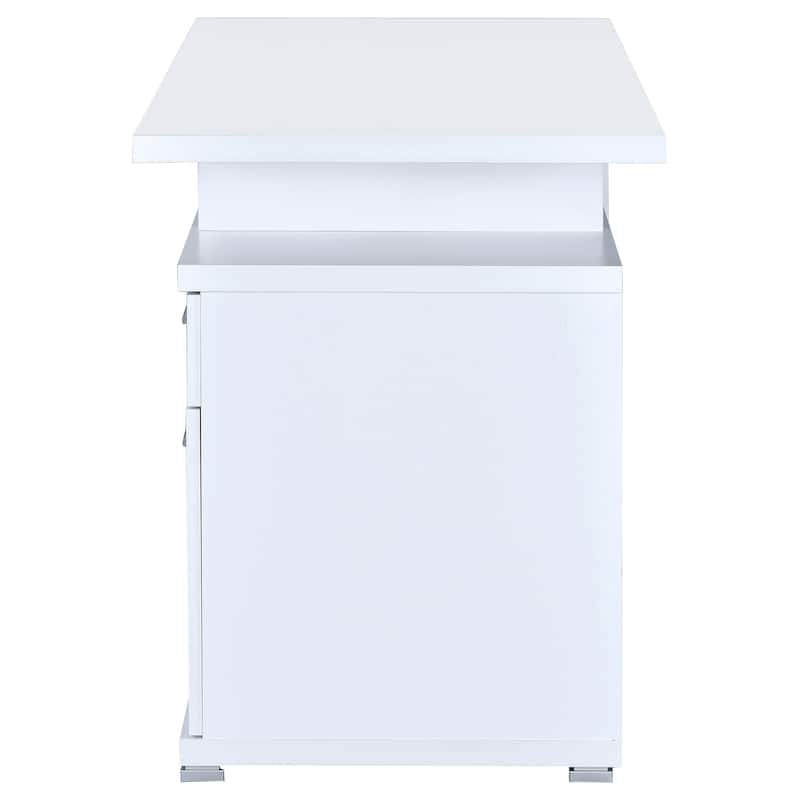 Irving 2-drawer Office Desk with Cabinet