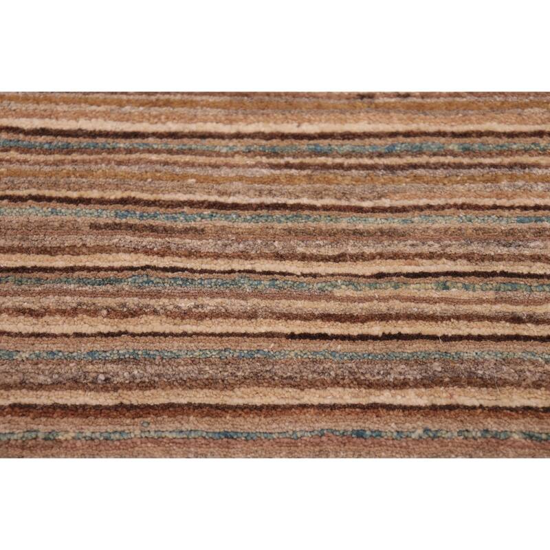 Boho Earthline Gabbeh Hand Knotted Wool Area Rug