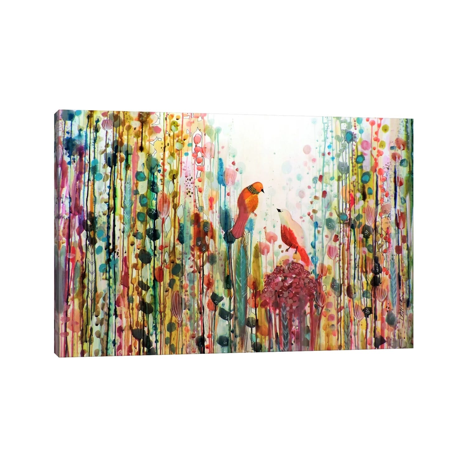 iCanvas "La Romance" by Sylvie Demers Canvas Print