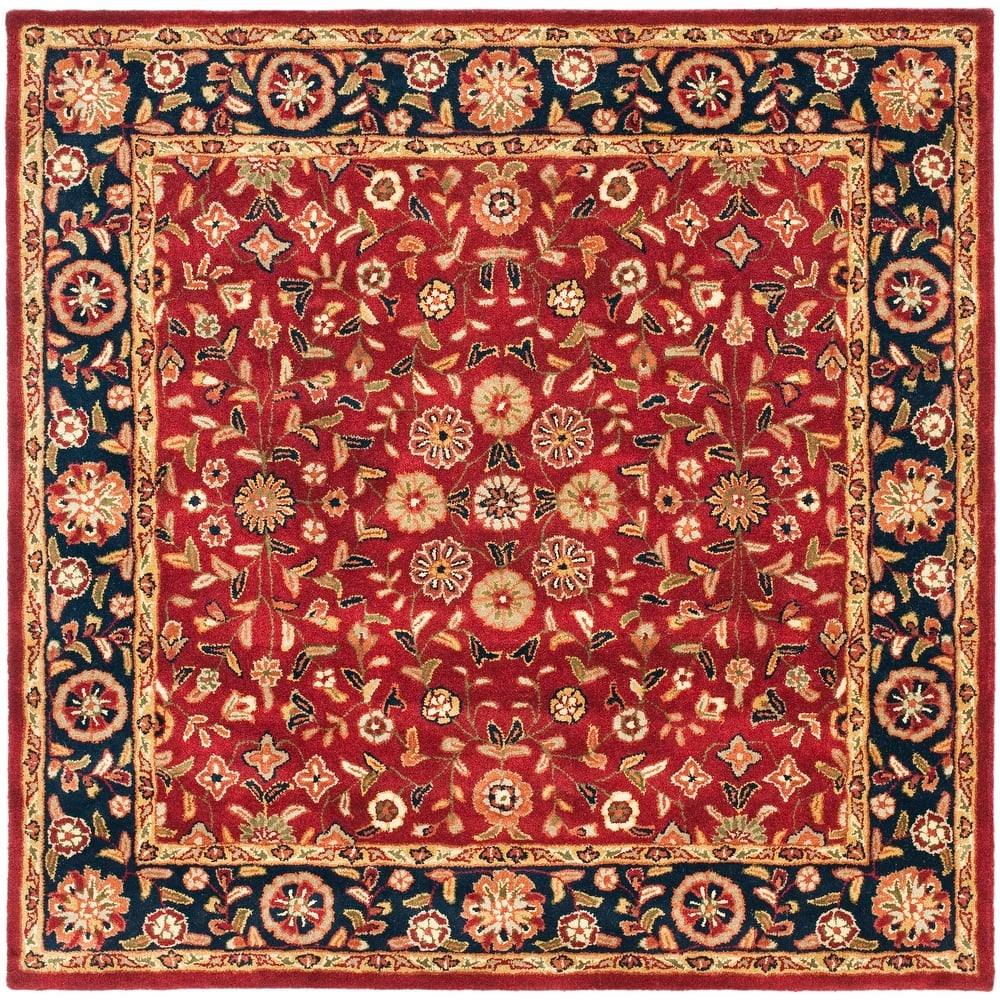 SAFAVIEH Handmade Heritage Tunde Traditional Oriental Wool Rug