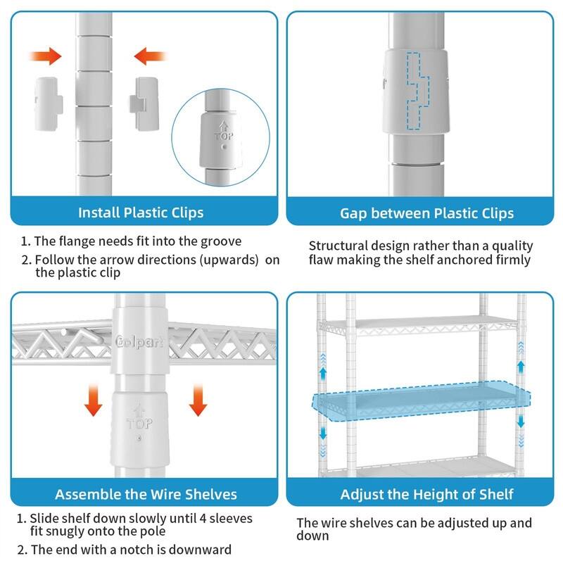 Over Washer and Dryer Shelves