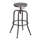 preview thumbnail 12 of 23, Carbon Loft Sofia Swivel Bar or Counter Height Stool (Set of 2)