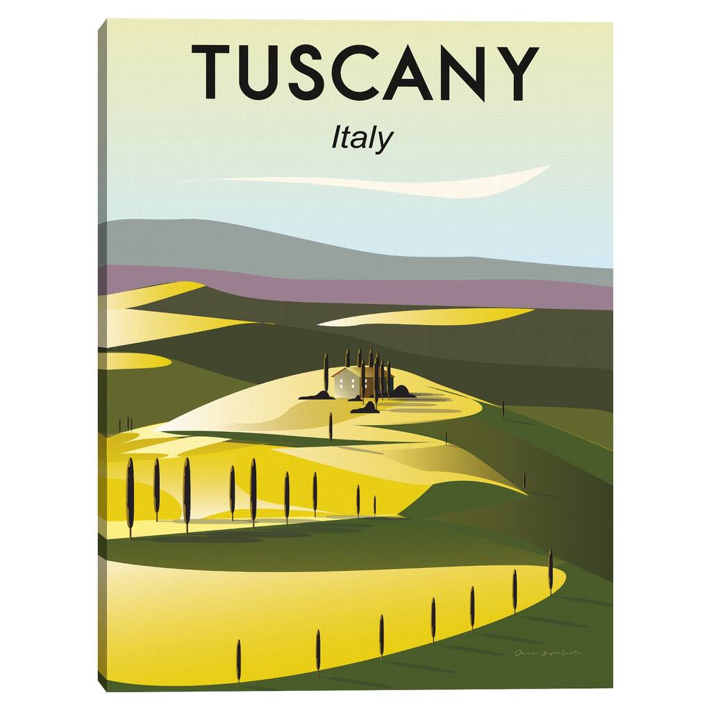Tuscany Canvas Art Print