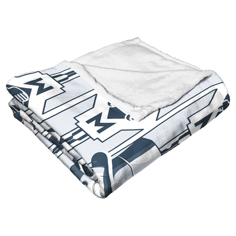 Hasbro Monopoly Monopoly Man Silk Touch Throw Blanket
