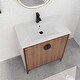preview thumbnail 13 of 36, BNK 24/30 inch Freestanding Single Sink Bathroom Vanity with Soft Close Door and 1 Adjustable Shelf