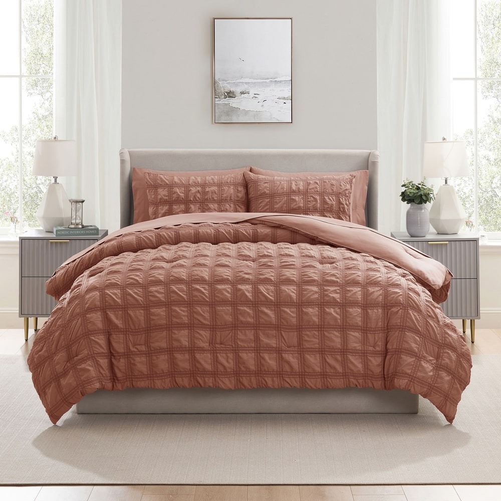 Empyrean Modern Comforter Seer Sucker
