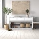preview thumbnail 21 of 41, Prepac Simply Modern 60.25" W Entryway Table, Narrow Console Table with 3 Drawers, Media Console Table with Storage