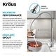 preview thumbnail 16 of 139, Kraus Britt Commercial 3-Function 1-Handle Pulldown Kitchen Faucet