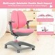 preview thumbnail 7 of 28, Gymax Kids Desk Study Chair Adjustable Height Depth w/ Sit-Brake - See Details