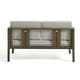 preview thumbnail 98 of 195, Outdoor Teak Solid Wood Patio Furniture Set Loveseat Armchair Table Collection