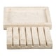 preview thumbnail 7 of 8, Creative Home Spa Collection Champagne Marble Soap Dish, Soap Tray, Soap Holder - Beige