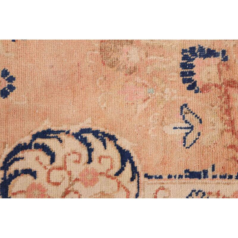 ECARPETGALLERY Hand-knotted Antalya Vintage Copper Wool Rug - 9'6 x 12'4