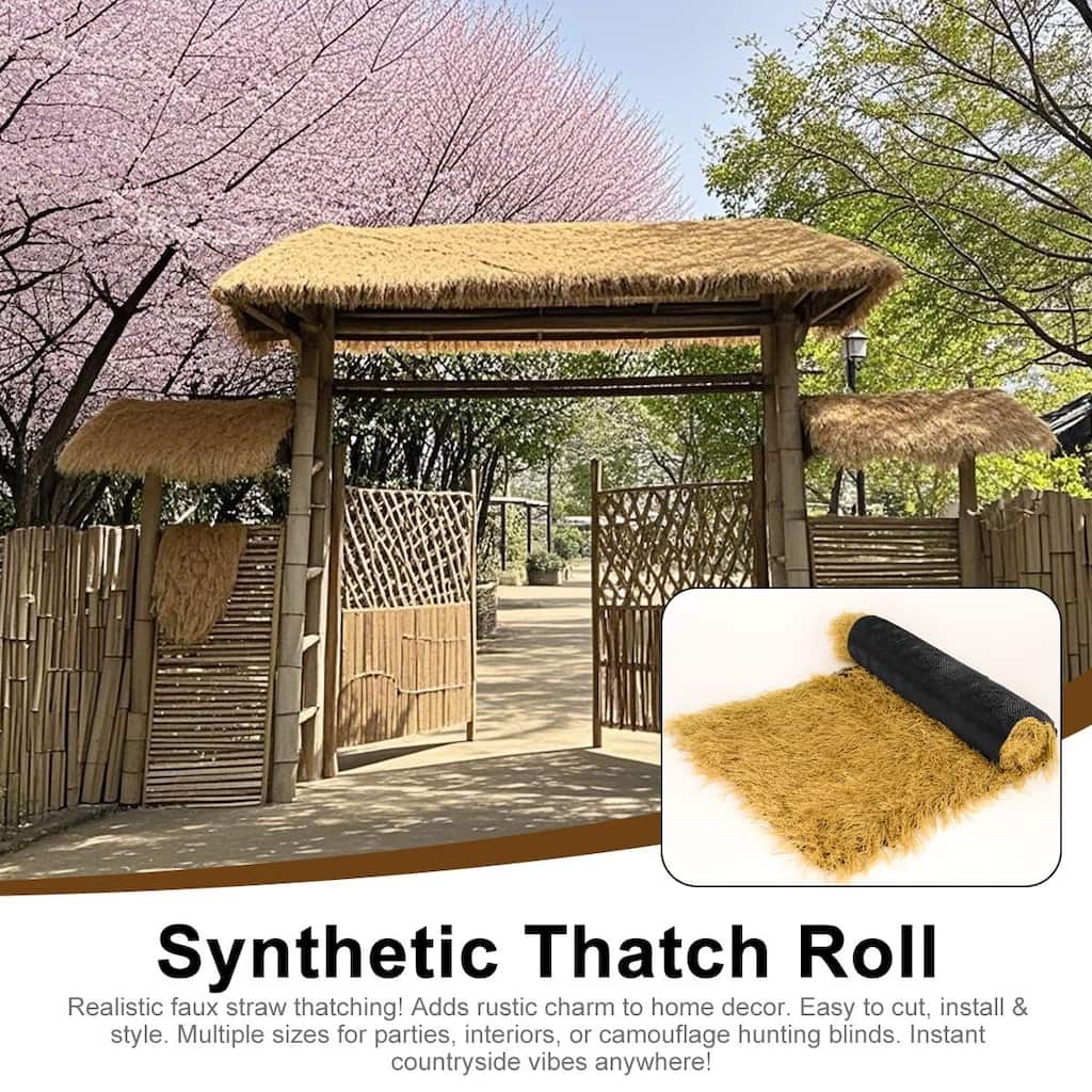 16.4*3ft Polyester balcony fence shade cloth stone pattern (5.1oz)