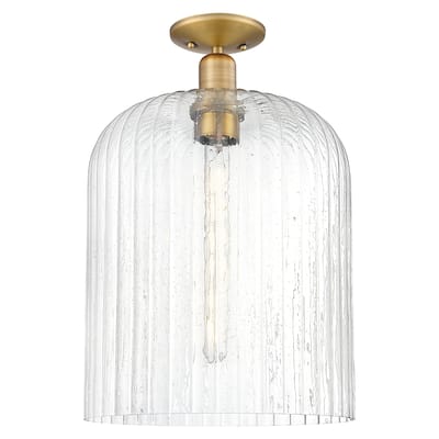 Innovations Lighting 716-1C-G559-12SDY Bridal Veil 12" Wide Semi-Flush
