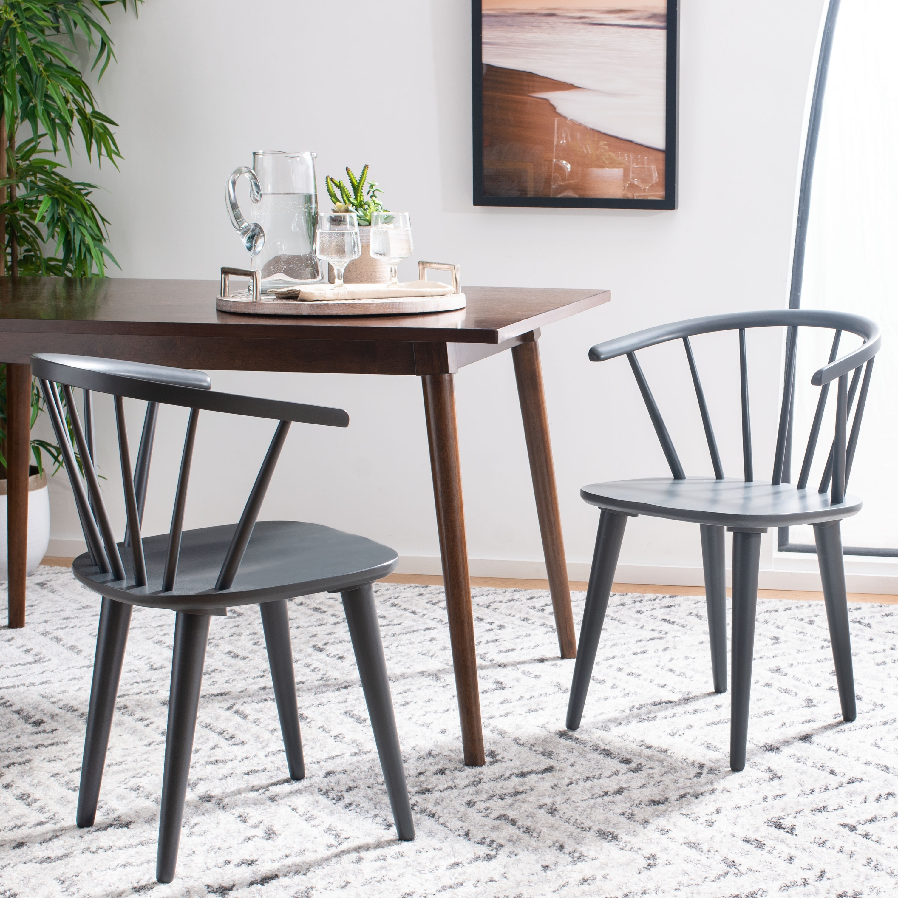 Blanchard black hotsell wood dining chair