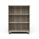 preview thumbnail 9 of 17, Tot Mate Open Single Sided Mobile Storage Locker, Write-on Wipe-off Markerboard Back, 48H