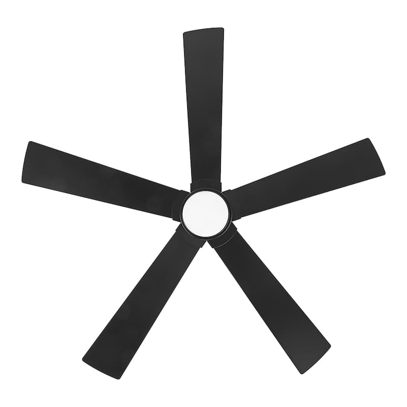 MLiAN 54 In. 5 Blades Indoor LED Ceiling Fan with Remote Control - 54"